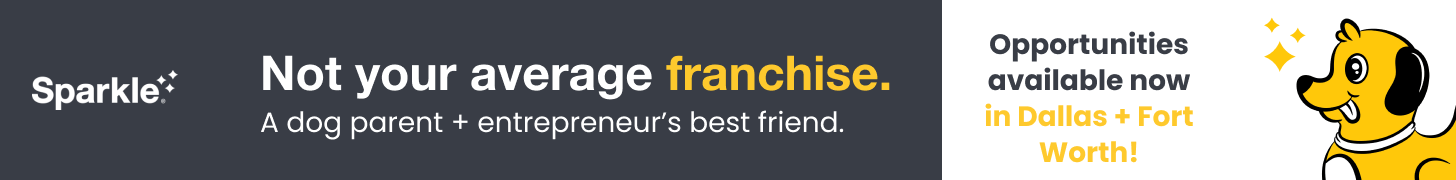franchise opportunities DFW sparkle grooming co.